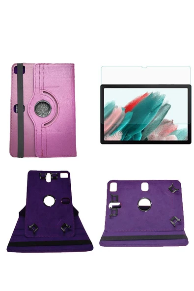 corcishop Hometech Alfa 10mb 360°dönerli Unıversal Tablet Kılıfı + Ekran Koruyucu ürün görseli 1