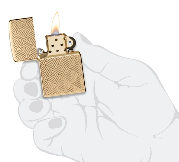 Zippo Armor® Nexus Pattern Dizayn Çakmak - Resim 4