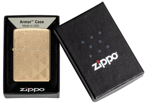 Zippo Armor® Nexus Pattern Dizayn Çakmak - Resim 5