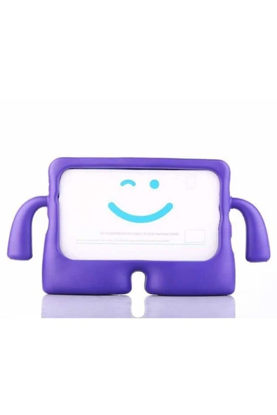 corcishop Apple Ipad 8. Nesil Uyumlu (2020) 10.2" Yumuşak Dokulu Standlı Silikon Kids Çocuk Kılıf ürün görseli 1