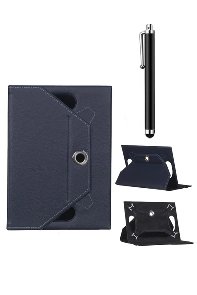 corcishop Samsung Galaxy Tab A6 Sm-t280 Üniversal 360 Standlı Kılıf + Tablet Kalemi ürün görseli 1