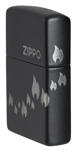 Zippo Shadow Flame Dizayn Çakmak - Resim 8