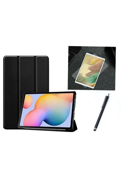 corcishop Samsung Galaxy Tab A7 Lite Sm-t220 Smart Cover Tablet Kılıfı Ekran Koruyucu Kalem ürün görseli 1