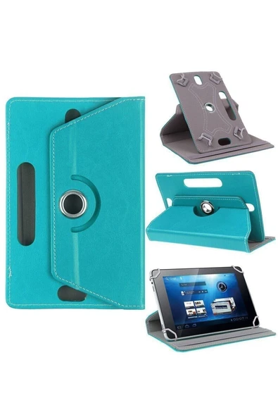 corcishop Hometech Alfa 10ma Tablet Kılıf Deri Standlı Dönerli Universal 10.1 Inç Smart ürün görseli 1