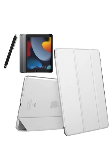 corcishop Apple Ipad 9.nesil Uyumlu 10.2 Smart Tablet Kılıfı Ekran Koruyucu Dokunmatik Kalem 10.2 Inç ürün görseli 1