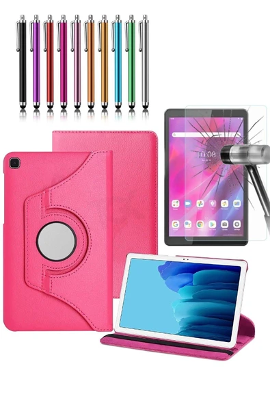 corcishop Samsung Galaxy Tab A7 Lite Sm-t225 8.7 Inç 360° Dönerli Tablet Kılıfı 3lü Set ürün görseli 1