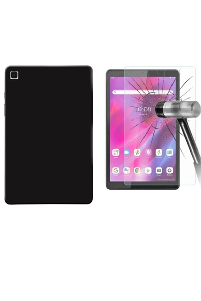 corcishop Samsung Galaxy Tab A (2019) Sm-t290 Silikon Tablet Kılıfı + Nano Ekran Koruyucu ürün görseli 1