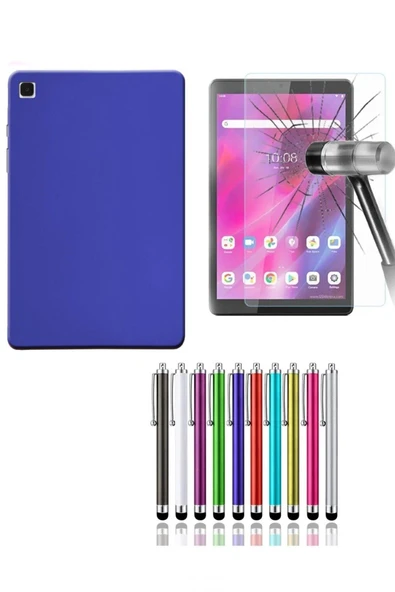 corcishop Lenovo Tab M10 Tb-x306f Za6w0026tr Silikon Tablet Kılıfı + Nano Ekran Koruyucu + Kalem ürün görseli 1