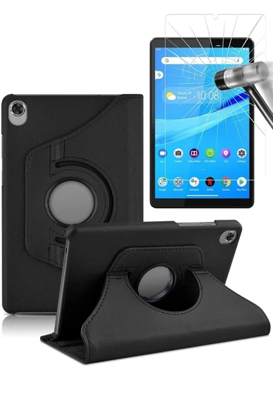 corcishop Lenovo Tab M8 (FHD) 8 Inç Tb-8705f 360° Dönerli Tablet Kılıfı Ekran Koruyucu ürün görseli 1