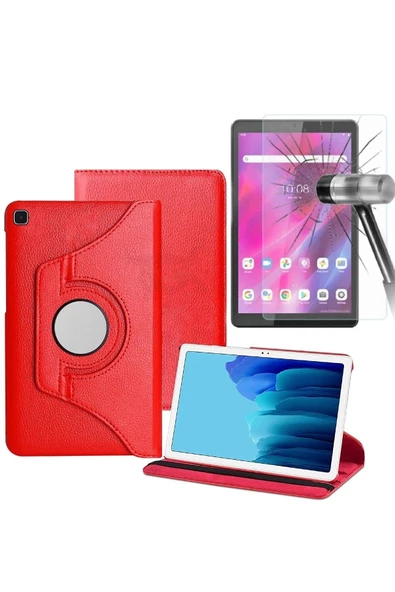 corcishop Samsung Galaxy Tab S6 Lite 10.4 Sm-p615 360° Dönerli Tablet Kılıfı + Ekran Koruyucu ürün görseli 1