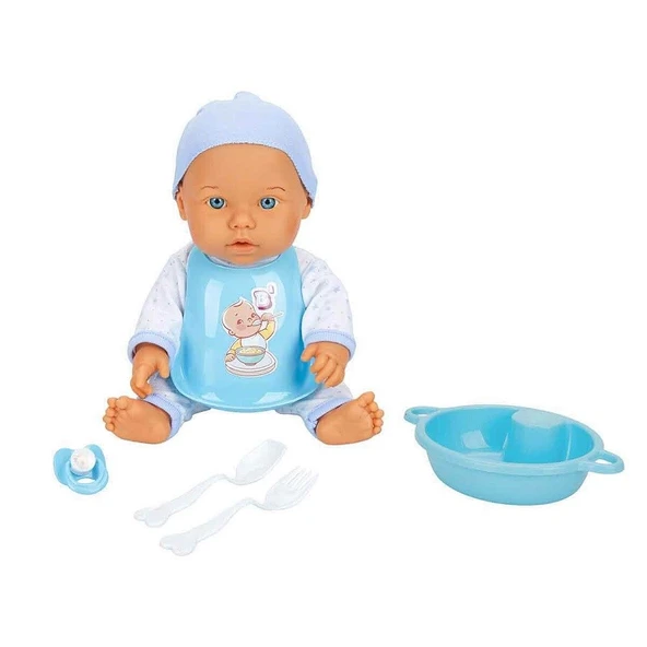 Aksesuarlı 35 cm Sesli Gülen Kokulu Bebek 3860 ürün görseli 1