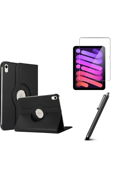 corcishop Apple Ipad 10.nesil 2022 Kılıf Dönebilen Standlı Uyku Modlu Tablet Kılıfı + Ekran Koruyucu + Kalem ürün görseli 1