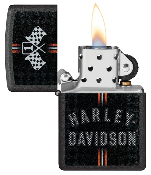 Zippo Harley Davidson First Place Dizayn Çakmak - Resim 3