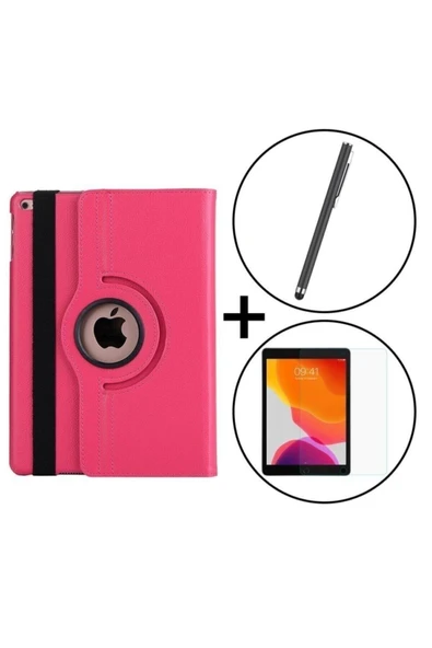 corcishop Apple Ipad 10. Nesil 2022 10.9" Uyumlu Standlı Kılıf Ekran Koruyucu Kalem Set ürün görseli 1