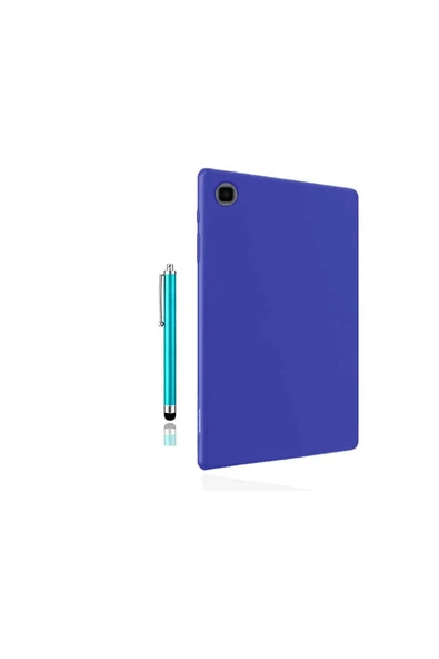 corcishop Samsung Galaxy Tab A7 Lite Sm-t220 Sm-t225 8.7" Siyah Silikon Tablet Kılıfı + Tablet Kalemi ürün görseli 1