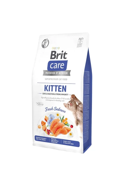 Gentle Digestion & Strong Immunity Tahılsız Somonlu Yavru Kedi Maması 7 Kg ürün görseli 1