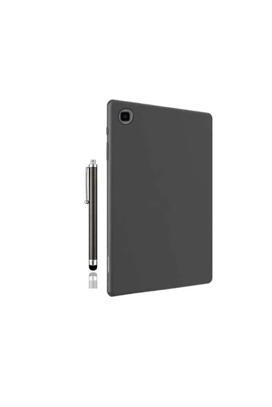 corcishop Samsung Galaxy Tab A7 Lite Sm-t220 Sm-t225 8.7" Siyah Silikon Tablet Kılıfı + Tablet Kalemi ürün görseli 1