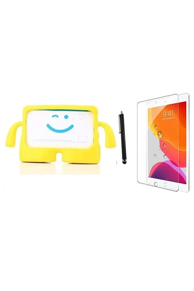 corcishop Apple Ipad 10.2" 7.nesil A2197 A2200 A2198 Kılıf Karakter Ibuy Silikon Kılıf + Ekran Koruyucu ürün görseli 1