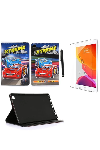 corcishop Uyumlu Ipad 10.2" 9.nesil A2602 A2604 A2603 A2605 Kılıf Resimli Kılıf+ Ekran Koruyucu +kalem ürün görseli 1