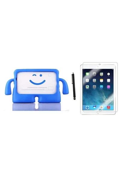 corcishop Apple Ipad 5.nesil 9.7" 2017 A1822 A1823 Kılıf Karakter Ibuy Silikon Kılıf + Ekran Koruyucu ürün görseli 1