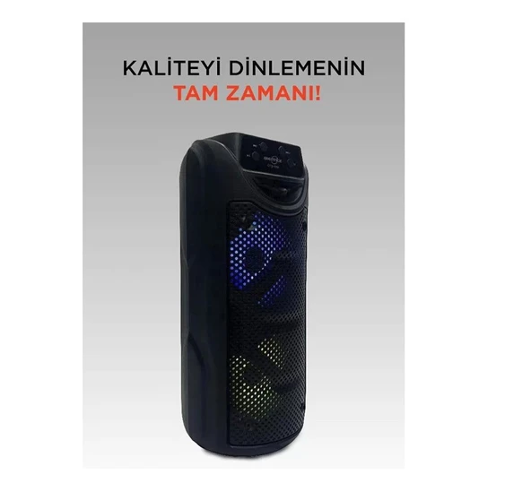 29 CM  Ledli Taşınabilir bluetooth Hoporlor  1956 ürün görseli 1