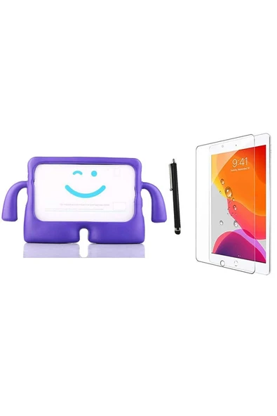 corcishop Apple Ipad 10.2" 8.nesil A2270 A2428 A2429 A2430 Kılıf Karakter Ibuy Silikon Kılıf + Ekran Koruyucu ürün görseli 1