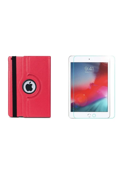 corcishop Ipad 7.nesil A2197 A2200 A2198 Kılıf 360° Dönerli Standlı 10.2" Kılıf Ekran Koruyucu Uyumlu ürün görseli 1