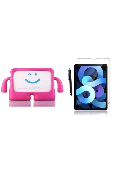 corcishop Apple Ipad Air 4 10.9" A2316 A2324 A2325 Kılıf Karakter Ibuy Silikon Kılıf + Ekran Koruyucu ürün görseli 1