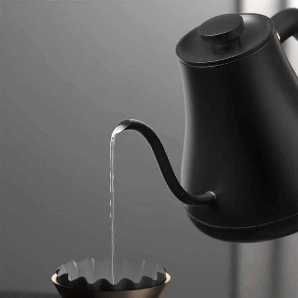 Barista Kettle Slim Siyah 800 ml (BKS-08) - Resim 3