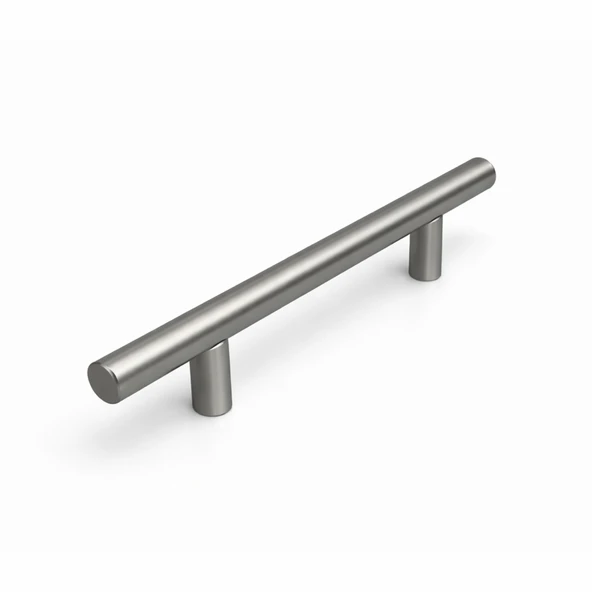 (1 Adet) Titanyum Renk 96 mm 9,6 cm Metal Mobilya Mutfak Dolap Çekmece Dolabı Kulbu Kulpu Kulpları ürün görseli 1