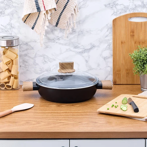 Aryıldız Eco Seramik Kısa Tencere 26cm ürün görseli 1