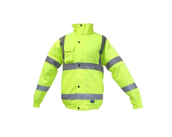 JUNIOR JN1021/S Waterproof Fosforlu Sabit Pilot Mont Sarı XL beden ürün görseli 1