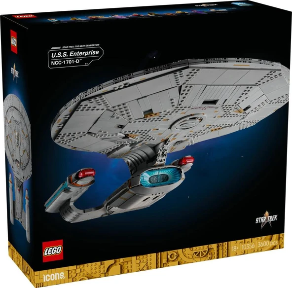 LEGO Star Wars 10356 Star Trek: U.S.S. Enterprise NCC-1701-D ürün görseli 1
