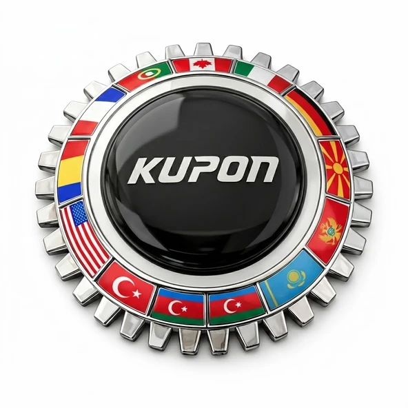 Kupon Siyah Tırtıl Arma Dekoratif – Modern Otomobil Duvar Dekoru ürün görseli 1