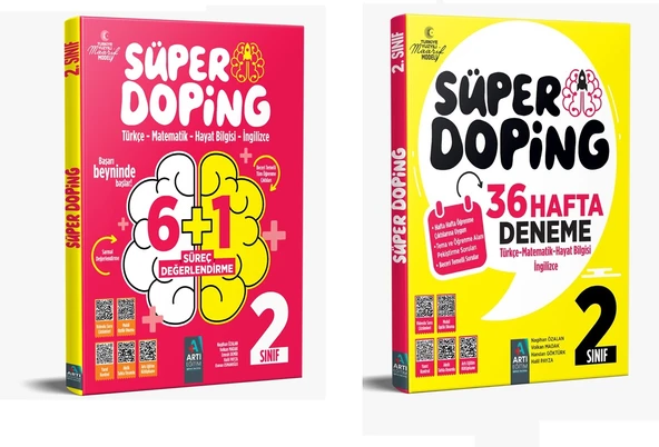 Artı Eğitim 2. Sınıf Deneme Seti 2 Kitap ürün görseli 1