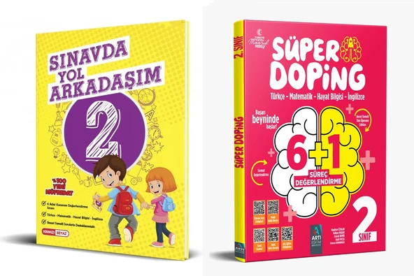 Kırmızı Beyaz Artı Eğitim Süreç Değerlendirme Deneme Sınavı Seti ürün görseli 1