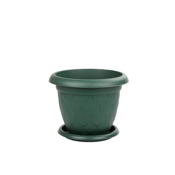 Omnipazar SO-D006 Damla Desen Tabaklı Saksı Takımı 5 Litre No:6 ürün görseli 1