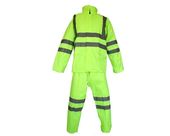 JUNIOR JN1113 Fosforlu Oxford Takım Sarı M beden ürün görseli 1