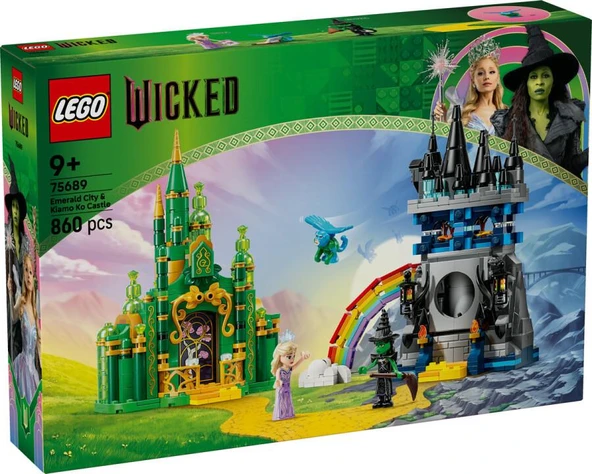 LEGO Wicked 75689 Emerald City and Kiamo Ko Castle ürün görseli 1