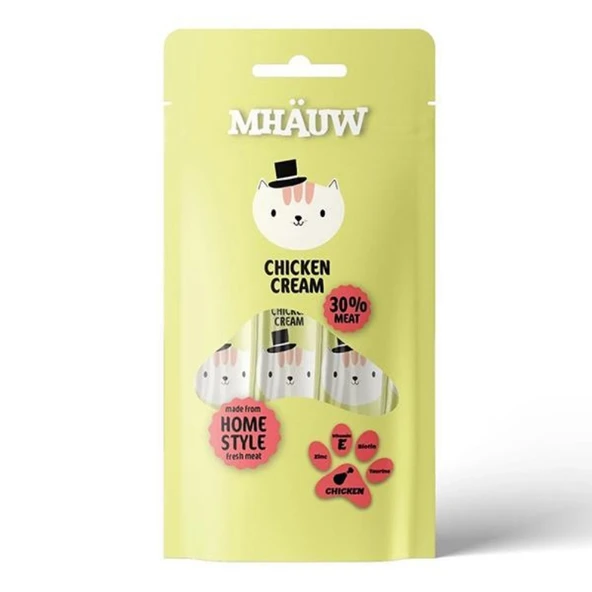 Mhauw Tavuklu Sıvı Kedi Ödülü 15 gr 4lü ürün görseli 1