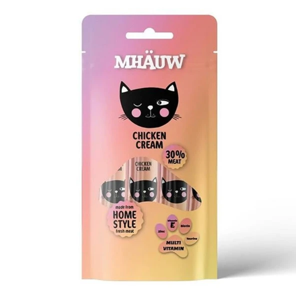 Mhauw Multi Vitamin Sıvı Kedi Ödülü 15 gr 4lü ürün görseli 1