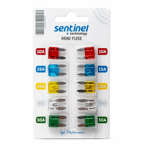 Karışık Mini Bıçak Sigorta 10'lü Paket ürün görseli 1