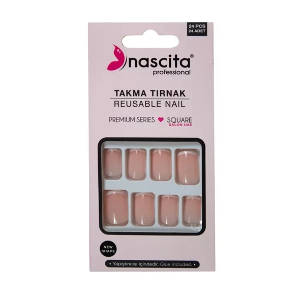 Nascita Squera French Tırnak S203 24'lü ürün görseli 1