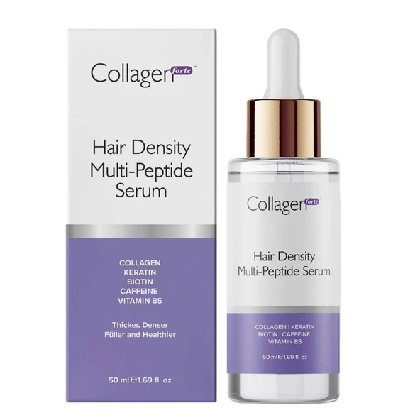 Collagen Forte Platinum Saç Dökülmesine Karşı Serum 50ml, Kolajen Içerikli, Biotin, Vitamin B5 & Keratin ürün görseli 1