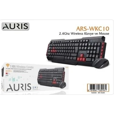 WKC10 WRİLES KLAVYE - MAUSE SET - Resim 2