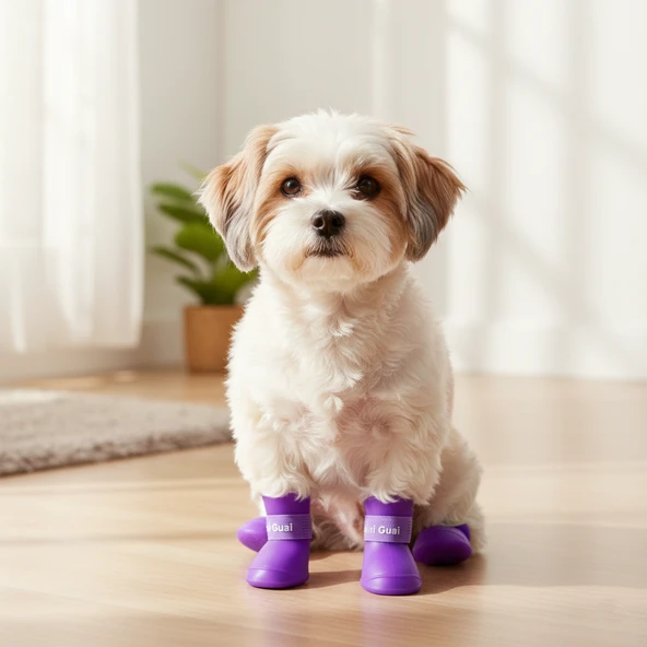 Silikon Kedi Köpek Ayakkabısı ürün görseli 1