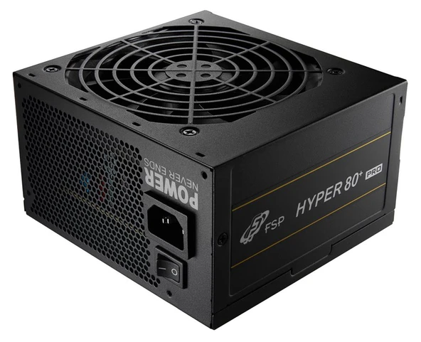 FSP HYPER 650W 80+ PRO 650W 80+ BRONZE (H3-650) kutusuz Güç kaynağı ürün görseli 1