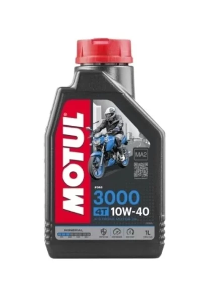 Motul 3000 10w-40 4T 1 Litre Motosiklet Motor Yağı ürün görseli 1