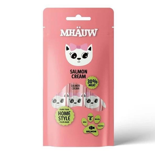 Mhauw Somonlu Sıvı Kedi Ödülü 15 gr 4lü ürün görseli 1