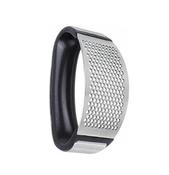 Zhlhome Ergonomik Tutma Saplı Çelik Sarımsak Ezici ürün görseli 1